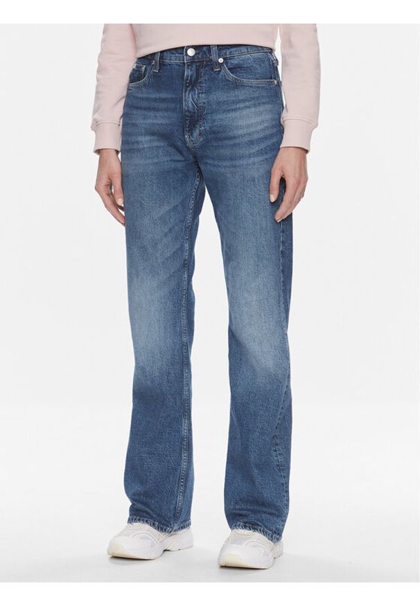 Calvin Klein Jeans Jeansy Authentic J20J222454 Niebieski Bootcut Fit. Kolor: niebieski
