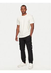 Calvin Klein Jeans Joggery J30J325900 Czarny Skinny Fit. Kolor: czarny. Materiał: bawełna