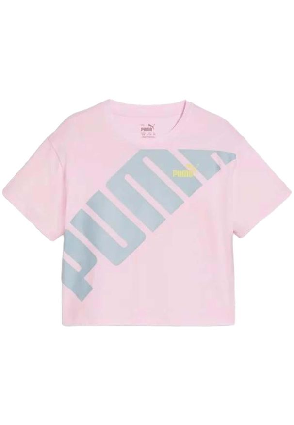 Puma Koszulka Power Short Lenght 67985367. Kolor: różowy