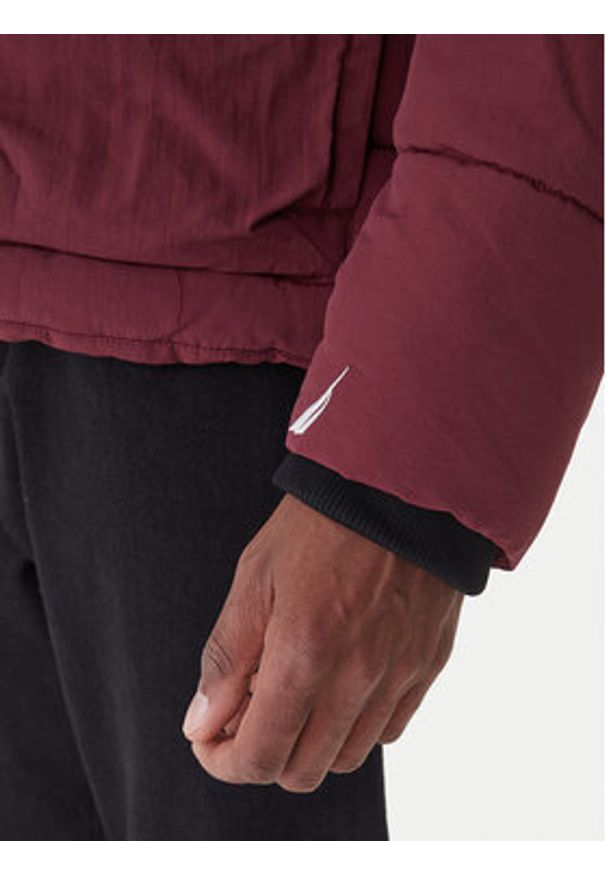 Nautica Kurtka zimowa Pocatello FZ Coat N1T04061 Bordowy Regular Fit. Kolor: czerwony. Materiał: syntetyk. Sezon: zima