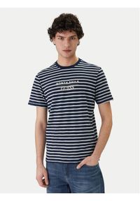 Guess Jeans T-Shirt M6GI47 K3499 Niebieski Regular Fit. Kolor: niebieski. Materiał: bawełna #1