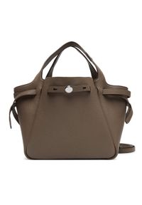 Tory Burch Torebka Romy Satchel 164866 Brązowy. Kolor: brązowy. Materiał: skórzane
