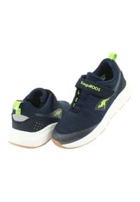 KangaRoos - KangaROOS buty sportowe na rzepy 18508 navy/lime granatowe zielone. Zapięcie: rzepy. Kolor: wielokolorowy, zielony, niebieski. Materiał: skóra ekologiczna, materiał #7
