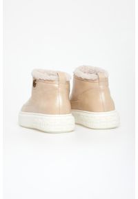 Pinko - Śniegowce damskie skórzane Yoko 22 PINKO. Materiał: skóra #5