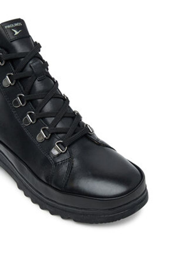 Pikolinos Trzewiki W3W-8564C11 Czarny. Kolor: czarny. Materiał: skóra