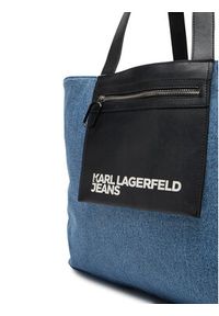 Karl Lagerfeld Jeans Torebka A2W50029 Niebieski. Kolor: niebieski