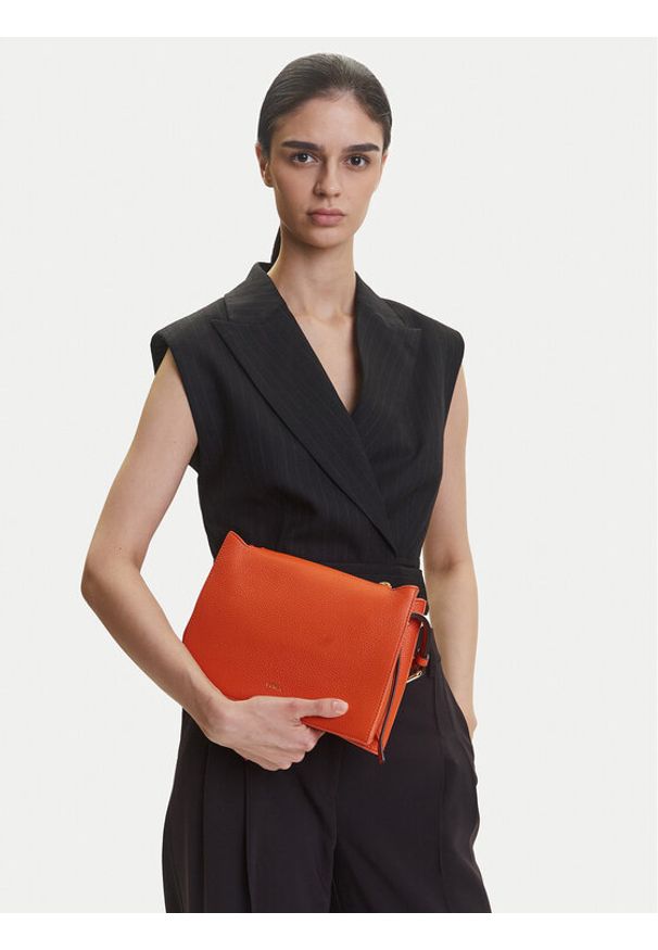 Furla Torebka Nuvola S Crossbody WB01275-BX2045-O6000-1007 Czarny WB01275 HSF000 CN KP000 Pomarańczowy. Kolor: pomarańczowy. Materiał: skórzane