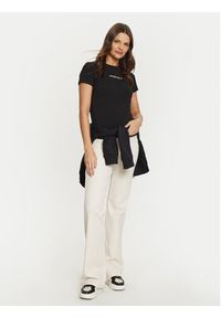 Guess Jeans T-Shirt W4YI01 J1314 Czarny Regular Fit. Kolor: czarny. Materiał: bawełna #4