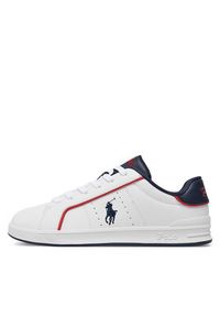 Polo Ralph Lauren Sneakersy RL00589111 J Biały. Kolor: biały. Materiał: skóra #3