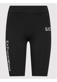 EA7 Emporio Armani Szorty sportowe 6LTS51 TJ01Z 1200 Czarny Slim Fit. Kolor: czarny. Materiał: bawełna #5