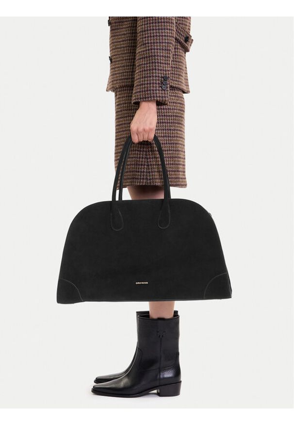 Gino Rossi Torebka EO-LAURA-LA224-19139 Czarny. Kolor: czarny. Materiał: skórzane, zamszowe