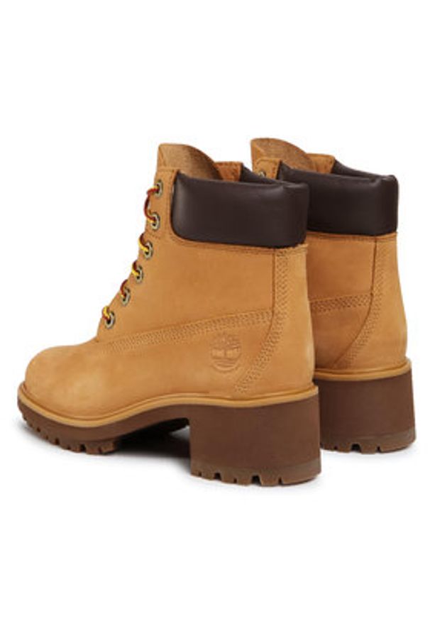 Timberland Trapery Kinsley TB0A25BS231 Żółty. Kolor: żółty. Materiał: skóra, nubuk