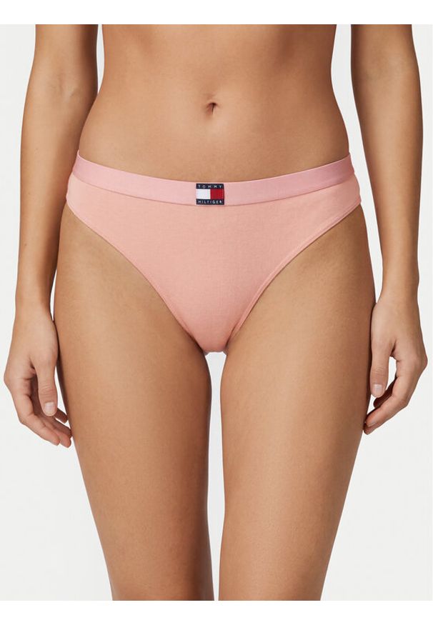 TOMMY HILFIGER - Tommy Hilfiger Komplet stringów UW0UW05642 Kolorowy. Materiał: bawełna. Wzór: kolorowy