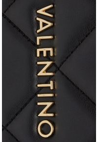 Valentino by Mario Valentino - VALENTINO Średnia czarna torebka Ocarina. Kolor: czarny. Rozmiar: średnie. Rodzaj torebki: na ramię #5