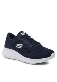 skechers - Sneakersy Skechers Perfect Time 149991/NVY Navy. Kolor: niebieski. Materiał: materiał