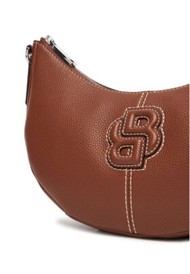 BOSS Torebka 50547930 Brązowy. Kolor: brązowy. Materiał: skórzane