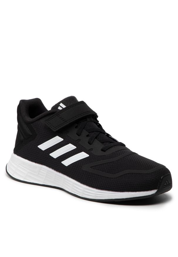 Adidas - Buty adidas Duramo 10 El K GZ0649 Black. Kolor: czarny. Materiał: materiał