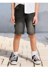 Sinsay - Szorty jeansowe - szary. Kolor: szary. Materiał: jeans