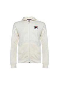 Fila - Bluza FILA Bergede Loose Fit Zip Hoody. Kolor: biały #1