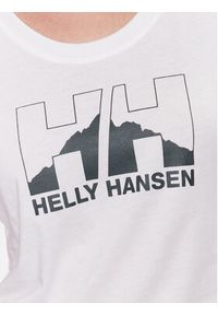 Helly Hansen T-Shirt Nord Graphic 62985 Biały Regular Fit. Kolor: biały. Materiał: syntetyk