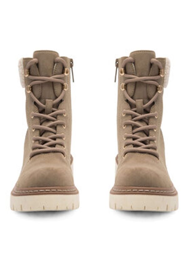 Jenny Fairy Trapery JESSICA WS5866-21 Beżowy. Kolor: beżowy. Materiał: syntetyk