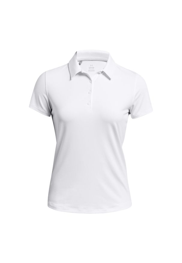 Damska koszulka polo Under Armour Playoff. Typ kołnierza: polo. Kolor: szary, biały, wielokolorowy. Styl: sportowy