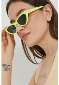Chiara Ferragni okulary przeciwsłoneczne damskie kolor żółty. Kolor: żółty #3