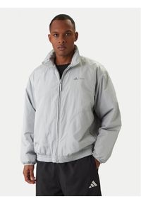 Adidas - adidas Kurtka przejściowa Moon Boot JM8923 Szary Loose Fit. Kolor: szary. Materiał: syntetyk #1