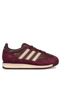 Adidas - adidas Sneakersy SL 72 RS HQ4910 Bordowy. Kolor: czerwony. Materiał: zamsz, skóra #1
