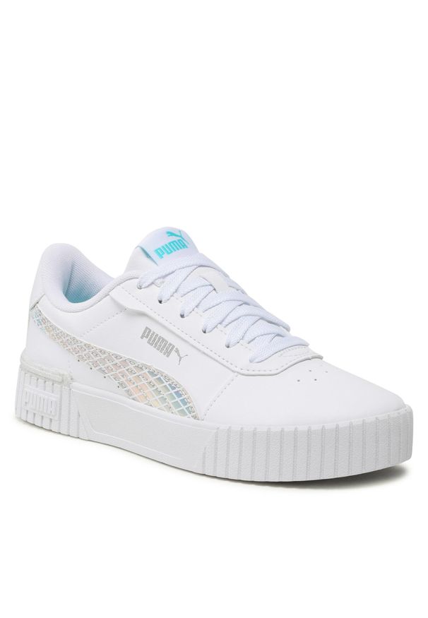Sneakersy Puma Carina 2.0 Mermaid Jr 38974201 Biały. Kolor: biały