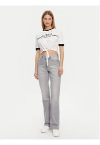 Guess T-Shirt V5GI05 I3Z14 Biały Regular Fit. Kolor: biały. Materiał: bawełna #3