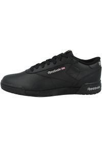 Buty do chodzenia męskie Reebok Exofit czarne. Zapięcie: sznurówki. Kolor: wielokolorowy, szary, czarny. Materiał: materiał, skóra. Szerokość cholewki: normalna. Sport: turystyka piesza