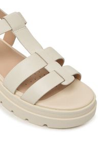 Geox Sandały Adacter S B D670NA-00043 C5322 Beżowy jasny. Kolor: beżowy. Materiał: skóra #4