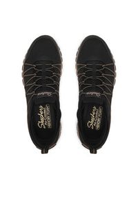 skechers - Skechers Sneakersy Graceful 100888/BKRG Czarny. Kolor: czarny. Materiał: materiał #3