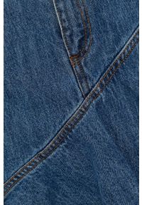Silvian Heach spódnica jeansowa mini rozkloszowana. Kolor: niebieski. Materiał: jeans. Długość: długie #4