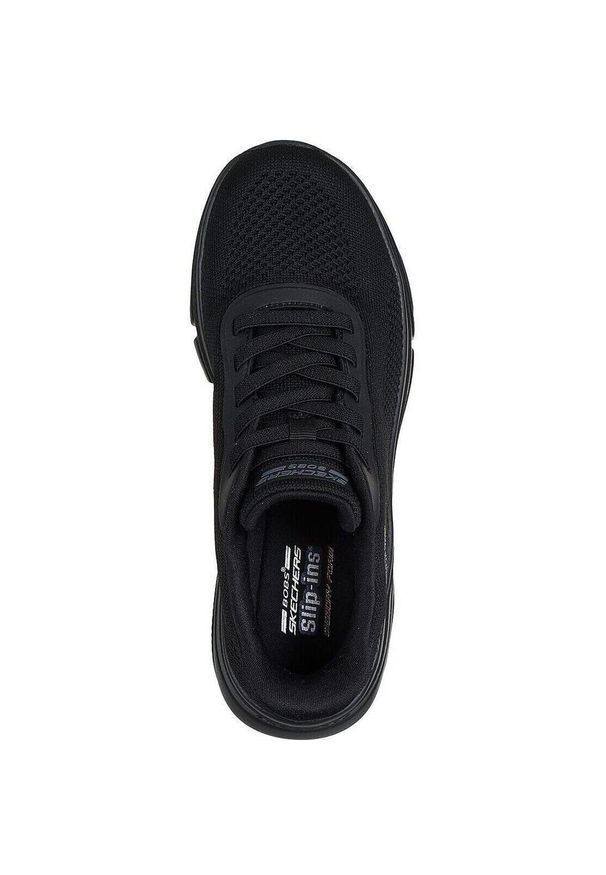 skechers - Adidasy Skechers Bobs Sparrow Flex - Too You, Kobiety. Kolor: czarny. Materiał: materiał