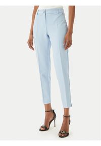 Maryley Spodnie materiałowe 26EB52Z/43MA Niebieski jasny Regular Fit. Kolor: niebieski. Materiał: syntetyk #1