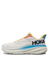 HOKA - Hoka Buty do biegania Clifton 9 Wide 1127896 Biały. Kolor: biały #6