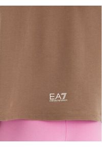 EA7 Emporio Armani Bluza 3DTM03 TJSYZ 1731 Brązowy Regular Fit. Kolor: brązowy. Materiał: bawełna #3