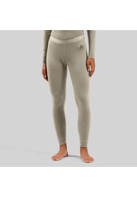 Spodnie Odlo BL BOTTOM long MERINO 160. Kolor: biały. Sezon: lato. Sport: turystyka piesza #1