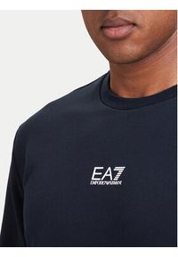 EA7 Emporio Armani Dres 8NPV66 PJVTZ 1562 Granatowy Regular Fit. Kolor: niebieski. Materiał: bawełna #6