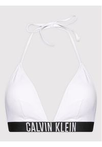 Calvin Klein Swimwear Góra od bikini KW0KW01824 Biały. Kolor: biały. Materiał: syntetyk