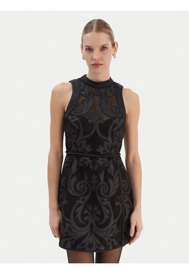 BARDOT - Bardot Sukienka koktajlowa Relia 60227DB Czarny Slim Fit. Kolor: czarny. Materiał: syntetyk. Styl: wizytowy