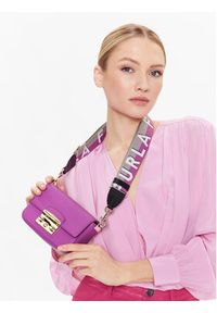 Furla Torebka Metropolis WB00839-BX0006-1915S-1-007-20-BG-B Fioletowy. Kolor: fioletowy. Materiał: skórzane