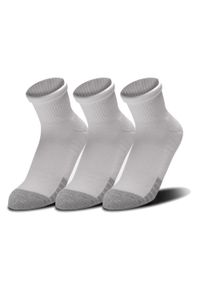 Skarpety sportowe Under Armour HEATGEAR QUARTER. Kolor: biały. Sport: fitness