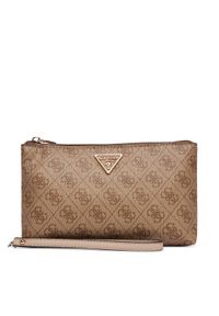 Guess Kosmetyczka Laurel II Slg SWSG74 59145 Brązowy. Kolor: brązowy. Materiał: skóra