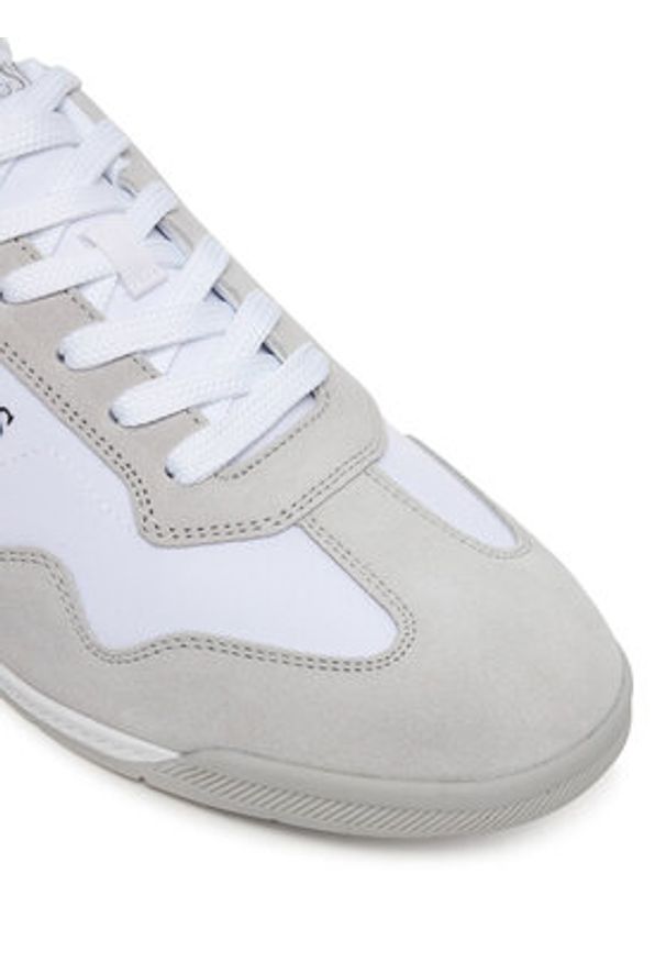 Guess Sneakersy FMJDRE SUE12 Szary jasny. Kolor: szary. Materiał: skóra, zamsz