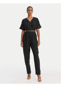 Fracomina Kombinezon FR25SO2004W47601 Czarny Regular Fit. Kolor: czarny. Materiał: syntetyk #1