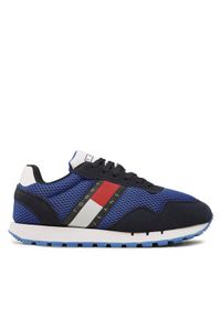 Tommy Jeans Sneakersy Retro Runner Mesh EM0EM01172 Granatowy. Kolor: niebieski. Materiał: materiał