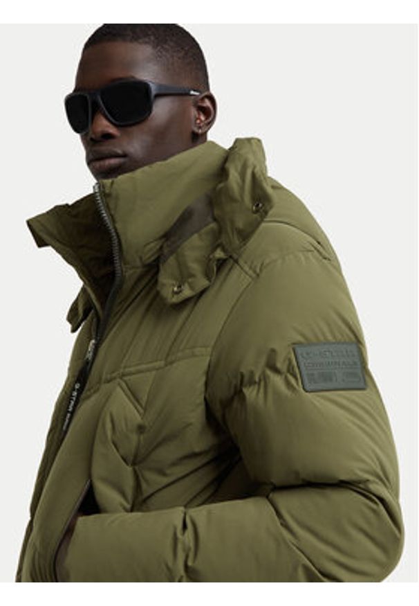 G-Star RAW - G-Star Raw Kurtka zimowa G- Whistler D25347-D518 Zielony Regular Fit. Kolor: zielony. Materiał: syntetyk. Sezon: zima